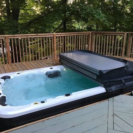 Плавательный спа бассейн Vortex Spas Aquagym MAX Exterme